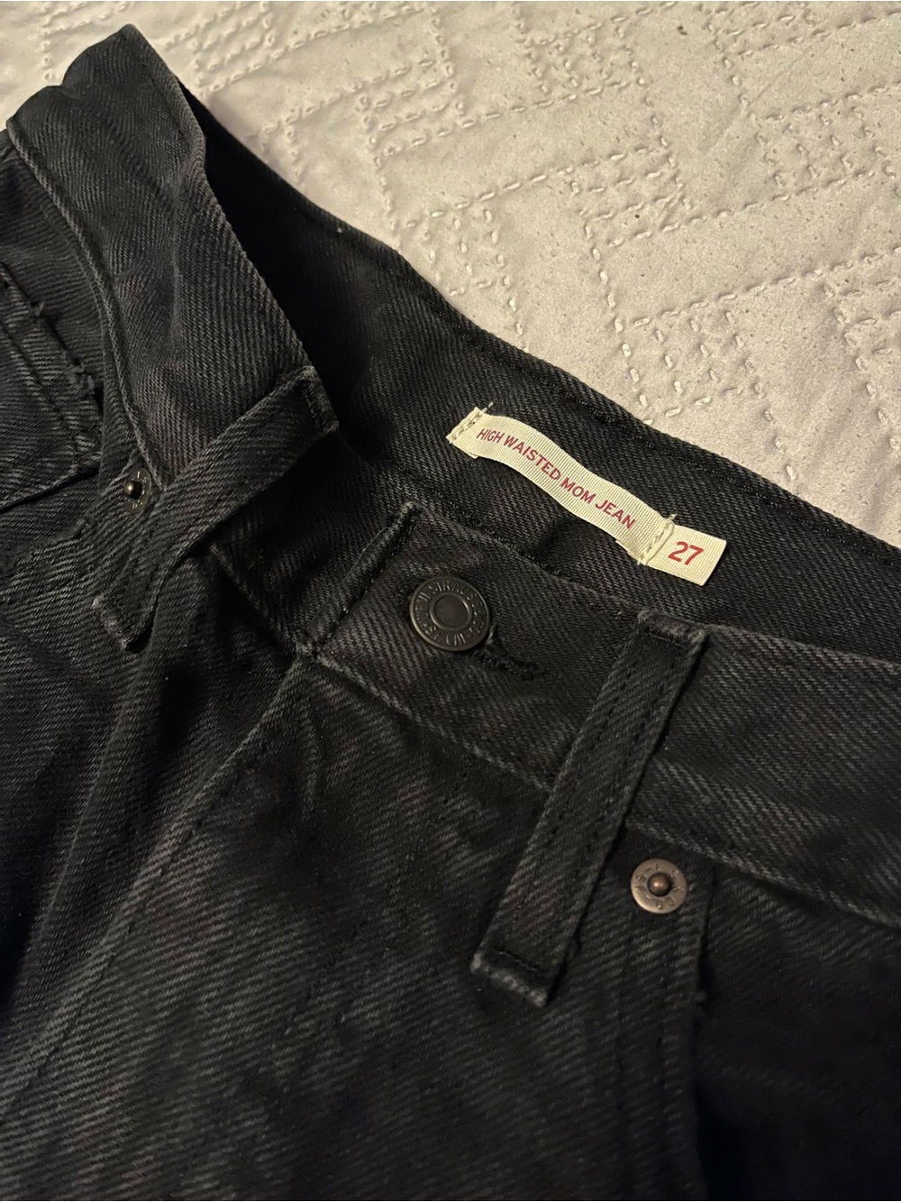Levi's Women's Black Skinny Jeans Waist 27